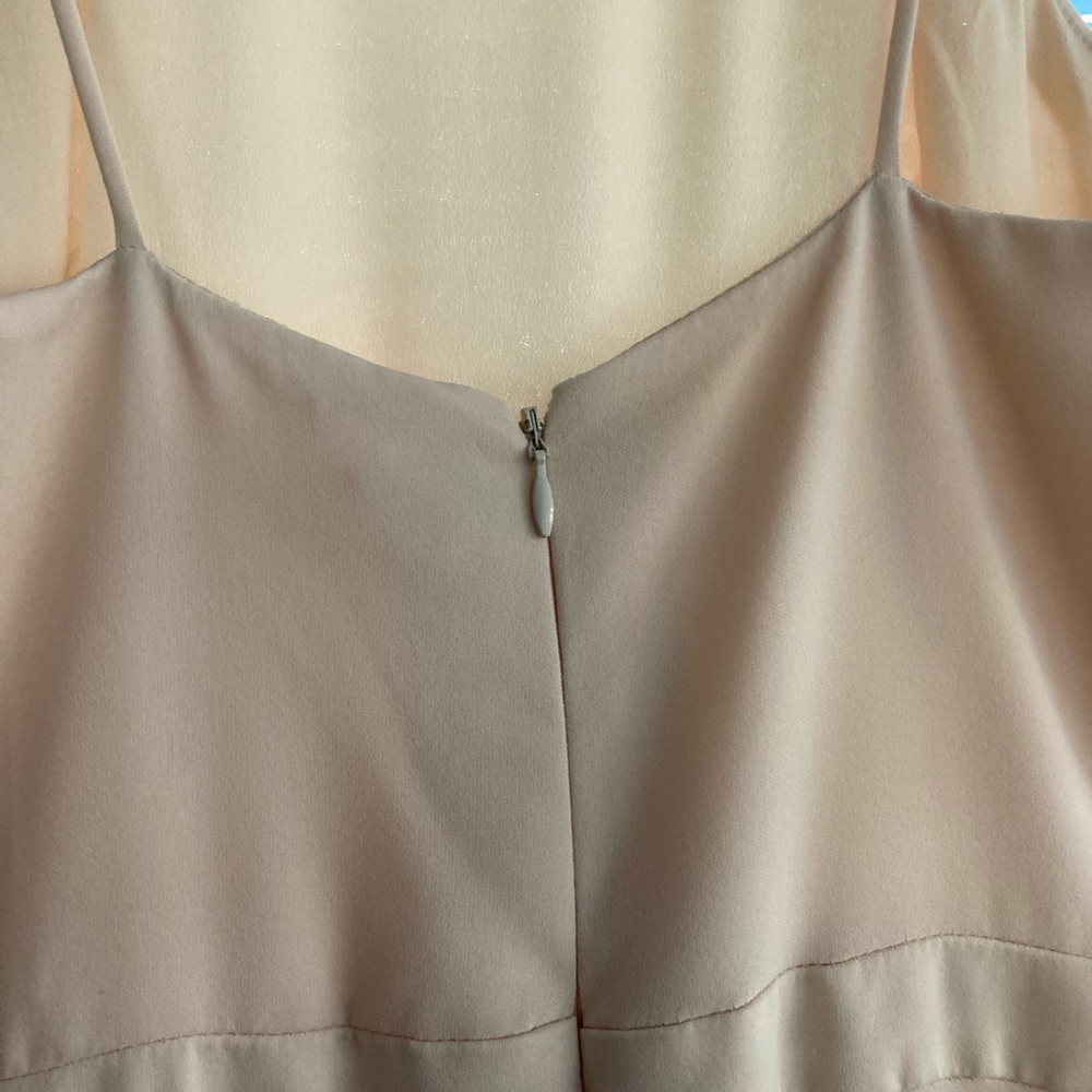 J crew timeless full length dress. Color is ivory.